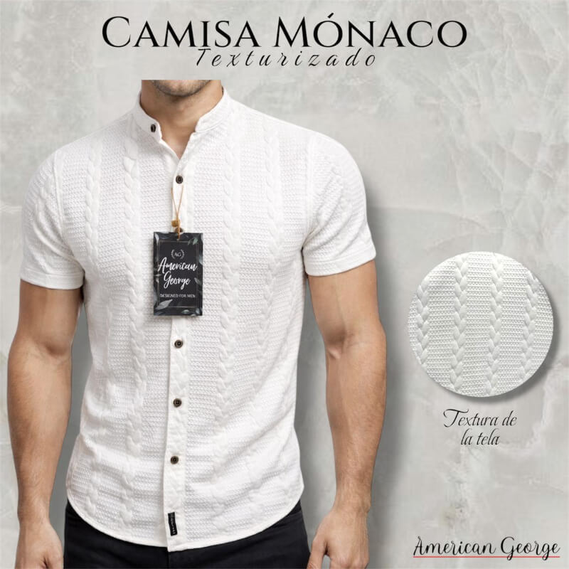 CAMISA MONACO MAO STRECH