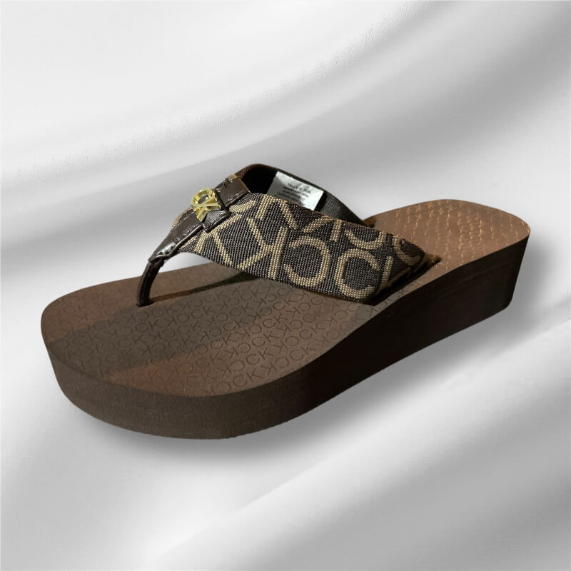 Sandalias Calvin Klein Mid Brown