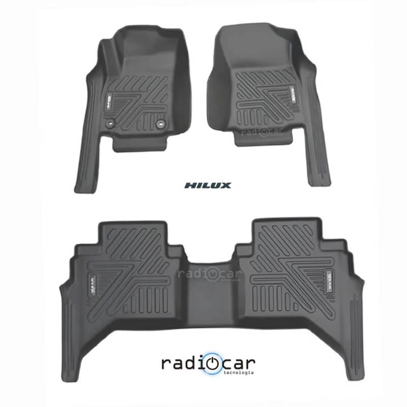 MOQUETAS TERMOFORMADAS TOYOTA HILUX