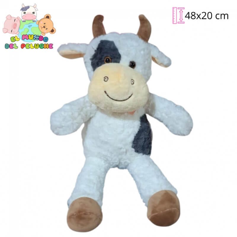 Vaca #1 con Paliacate | 48 x 20 cm | El Mundo del Peluche