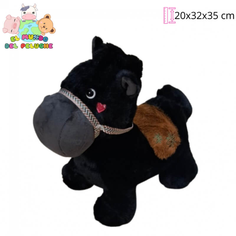 Caballo con Corazón | 20x32x35 cm | El Mundo del Peluche