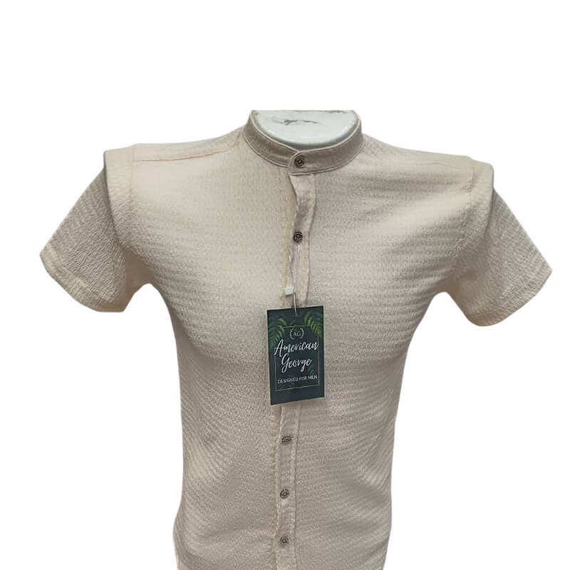 CAMISA CUELLO MAO CREPPE
