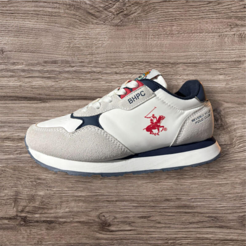 Zapatos Running Beverly Hills Polo Club White