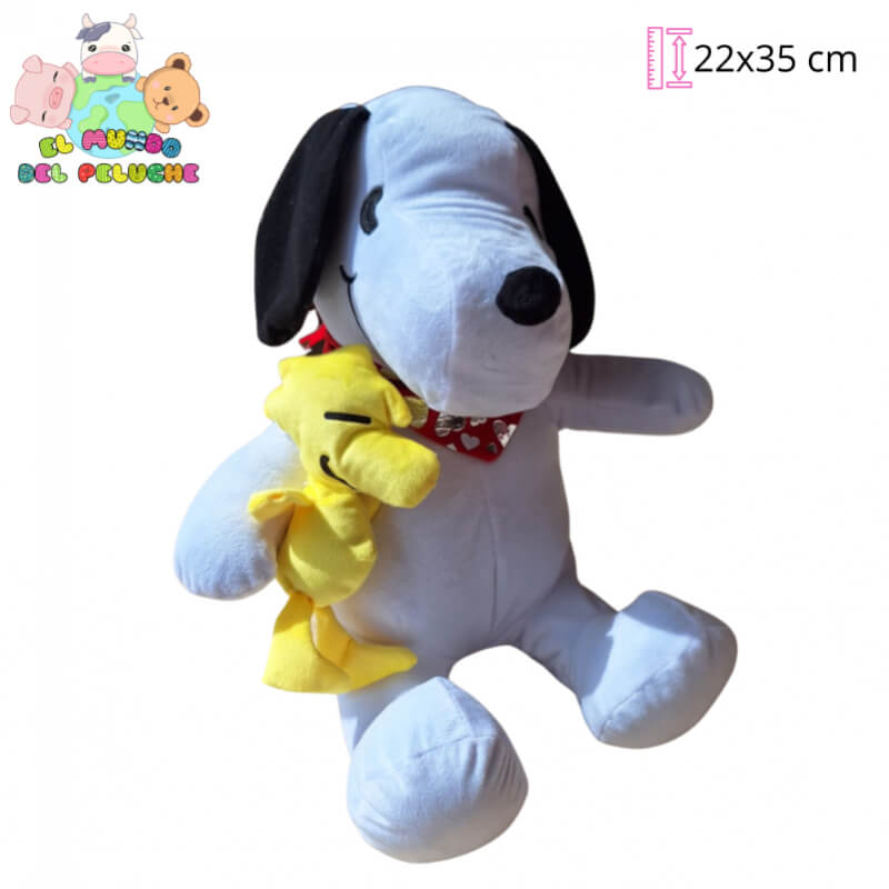 Snoopy con Emilio #3 | 22 x 35 cm | El Mundo del Peluche