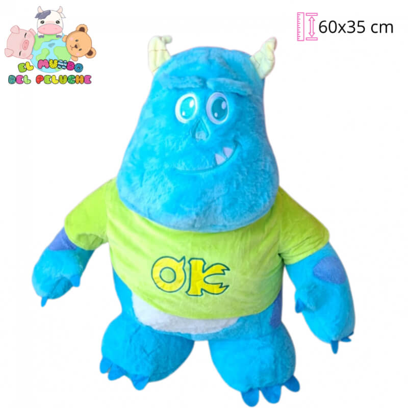 Sullivan con Playera | 60 x 35 cm | El Mundo del Peluche