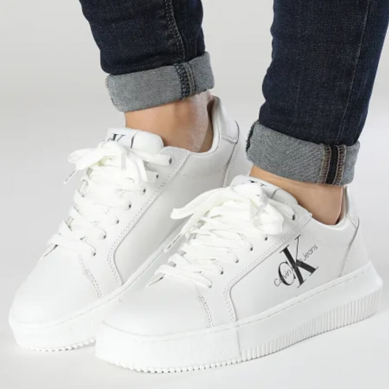 Zapatos Calvin Klein Clear White