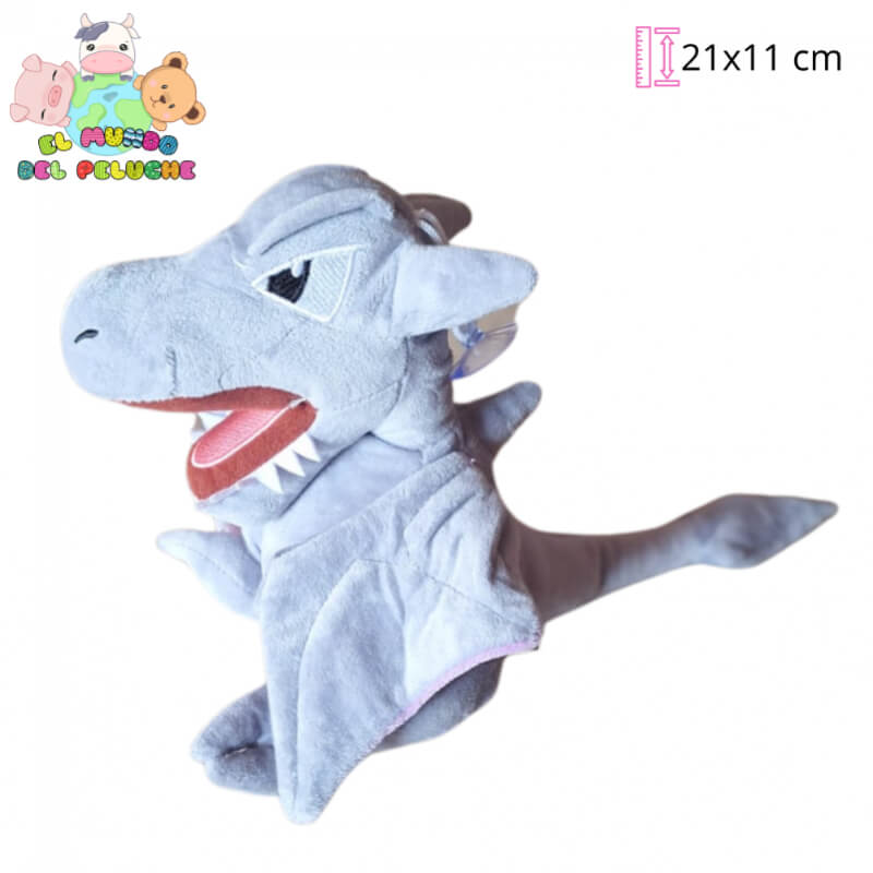 Peluche Aerodactyl Importado | Personaje Coleccionable | 21 x 11 cm | El Mundo del Peluche