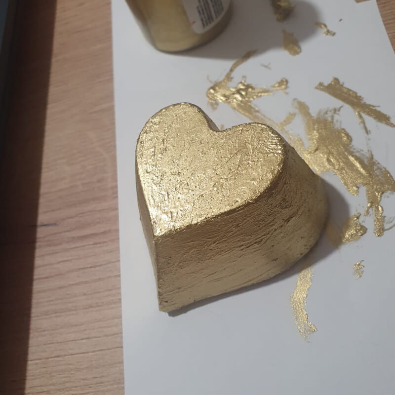 Corazoncitos 1 - Piedra Decorativa 3D para Artes y Manualidades