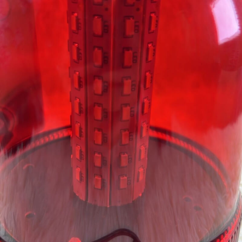 Baliza Emergencia Policial Luz roja