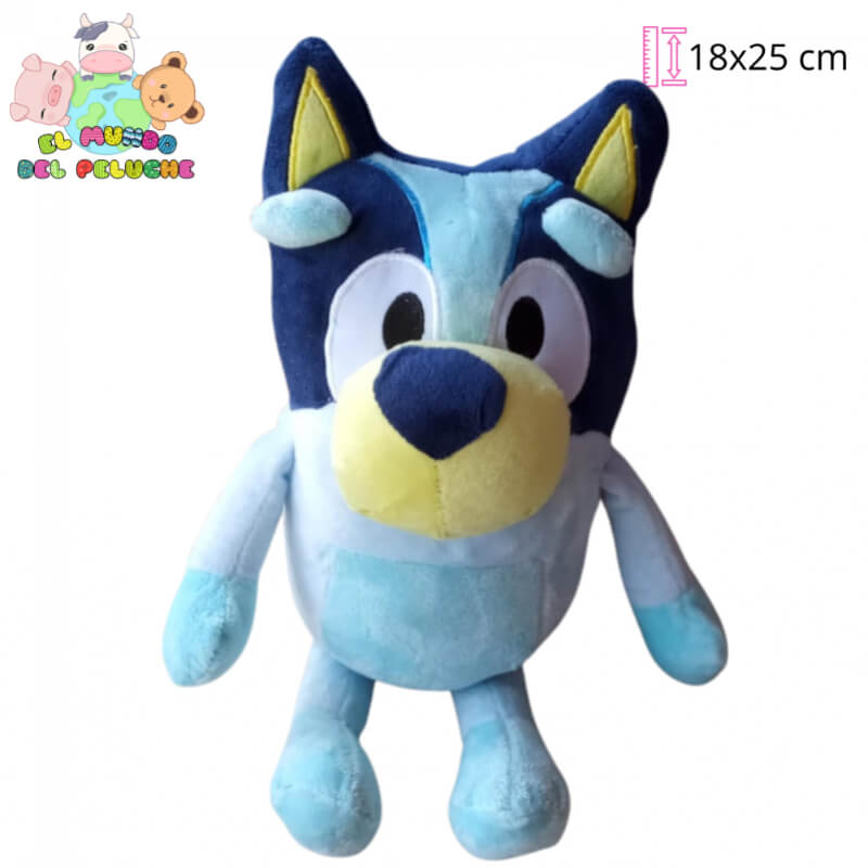 Peluche Bluey #1 Importado | Personaje Infantil | 18x25 cm | El Mundo del Peluche