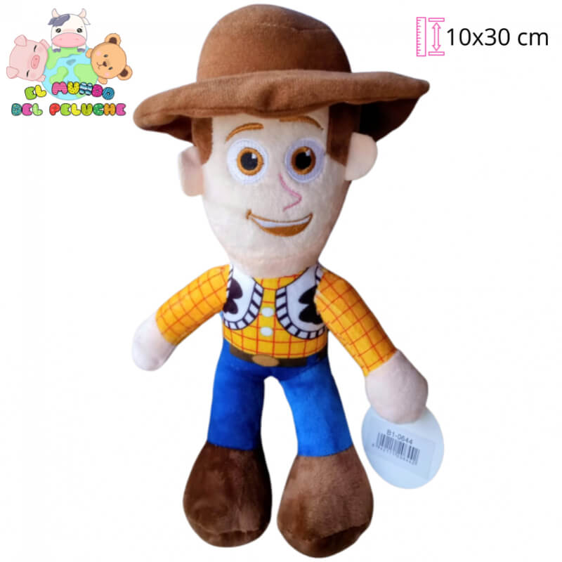 Peluche Woody Importado | Personaje Clásico Toy Story | 10x30 cm | El Mundo del Peluche
