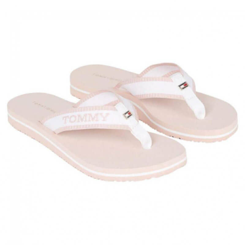 Sandalias Tommy Hilfiger Webbing Pool Pink