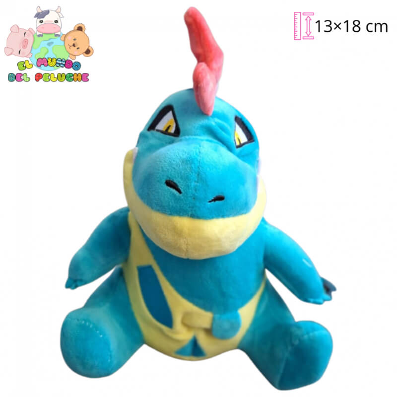 Peluche Croconaw | Pokémon Importación | 13×18 cm | El Mundo del Peluche