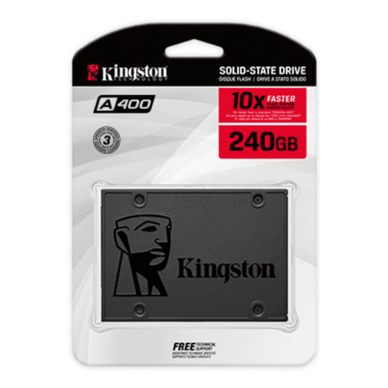 KINGSTON A400 - SSD - 240 GB SSD - INTERNO - 2.5