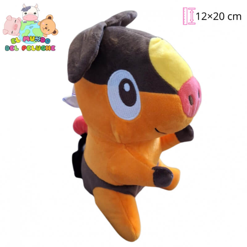 Peluche de Tepig | Personaje con Licencia | 12 × 20 cm | El Mundo del Peluche