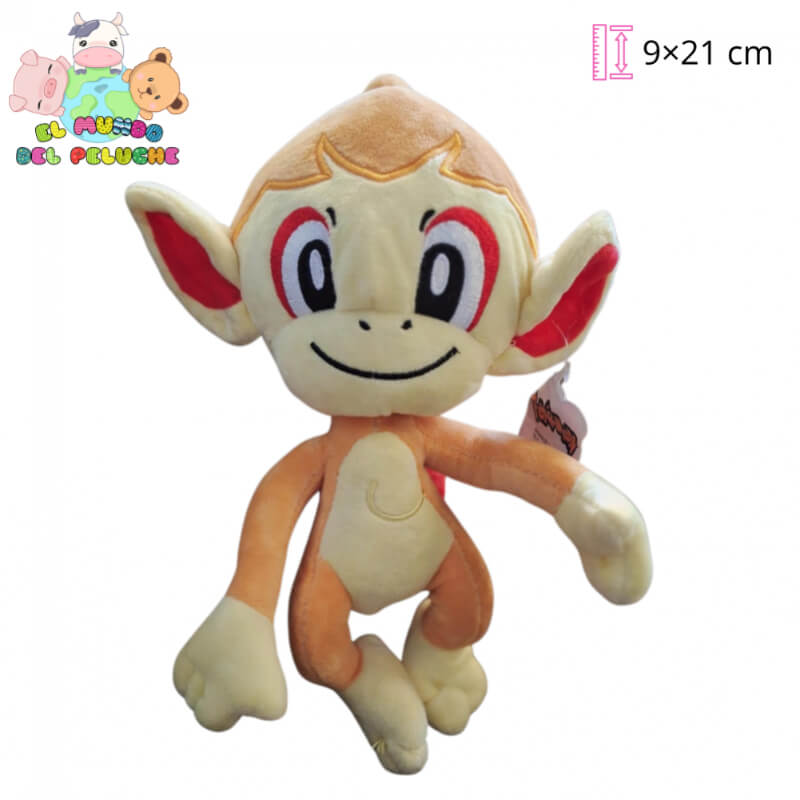 Peluche de Chimchar | Personaje con Licencia | 9×21 cm | El Mundo del Peluche