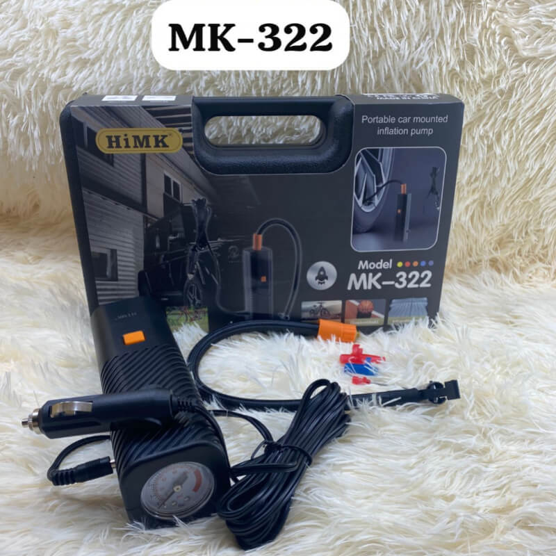 Mini Compresor de aire para llantas A 12v )