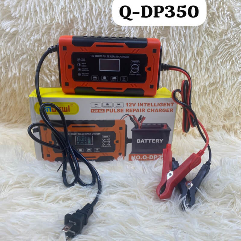 CARGADOR DE BATERIA 12V 6AMP