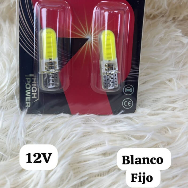 FOCO UÑA AMARILLO FLASH 12V