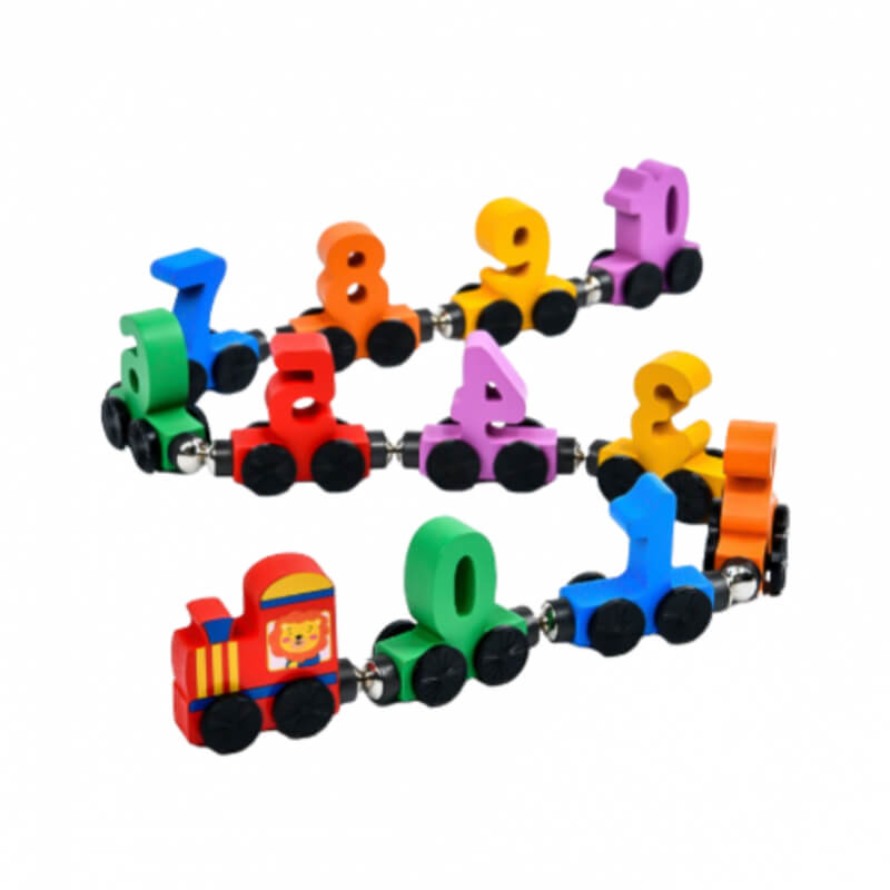 TREN DE NÚMEROS CON IMANES