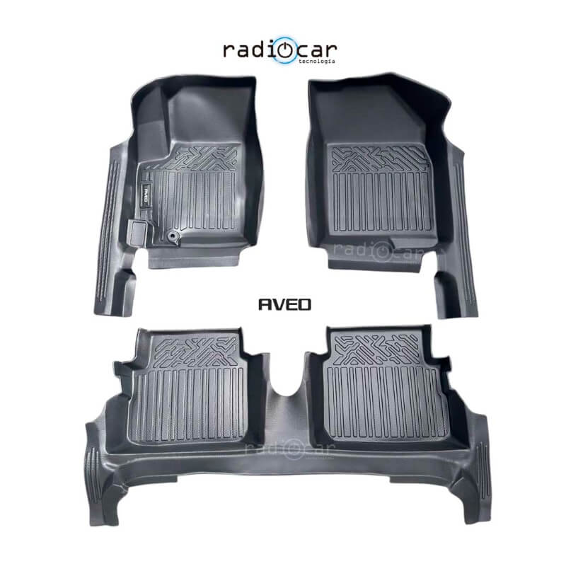 MOQUETAS TERMOFORMADAS 5D Chevrolet Aveo Activo Family Emotion