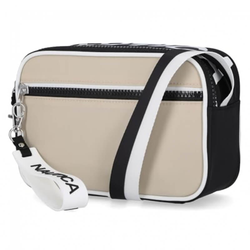 Bolso Nautica Camera BLK/WH
