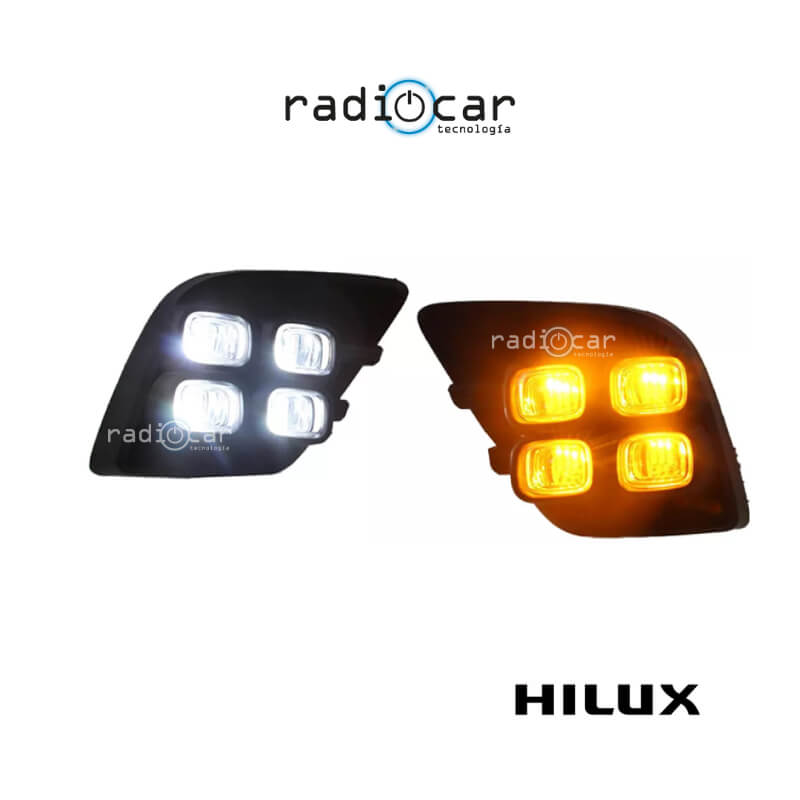 Luz diurna + luz direccional Toyota Revo Hilux Vigo 2015 - 2016