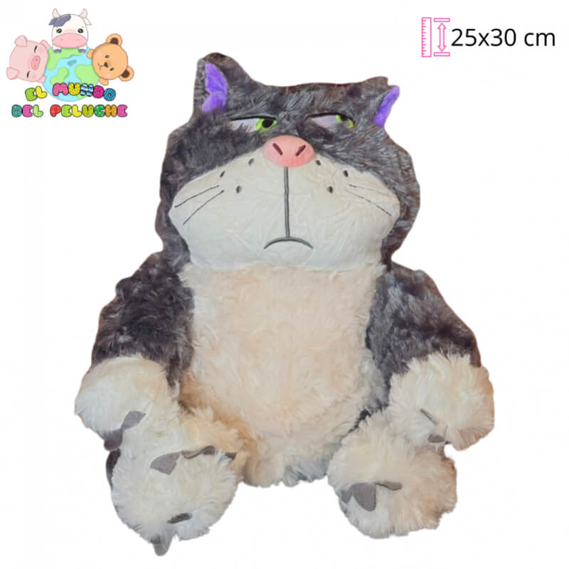 Gato de Peluche | Lucifer #2.5 | 25x30 cm | El Mundo del Peluche
