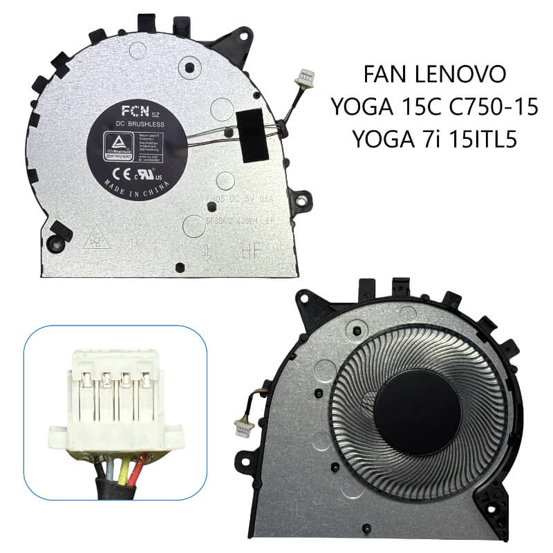 FAN LENOVO YOGA 15C C750-15 YOGA 7i 15ITL5