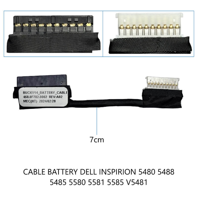 CABLE DE BATERIA Dell Inspiron 5480 5488 5485 5580 5581 5585 V5481
