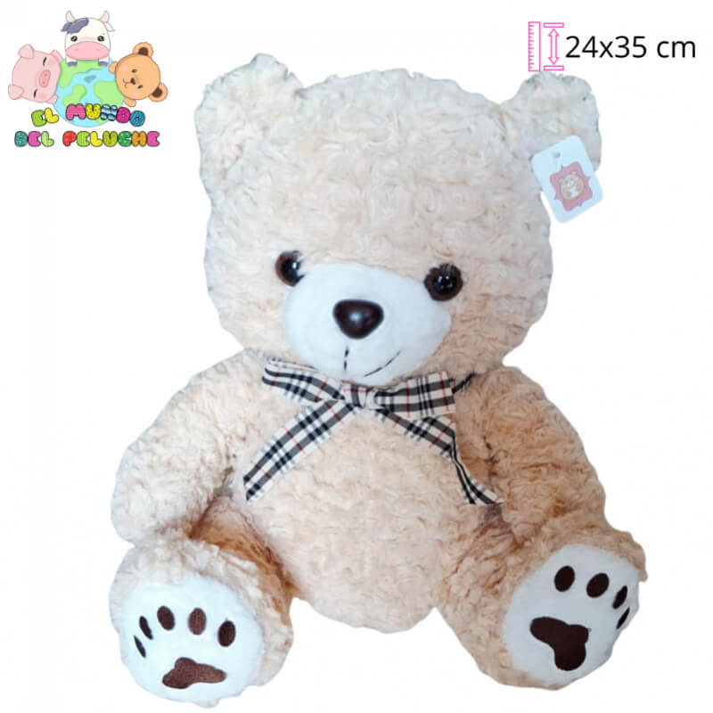 Oso de Peluche | Oso Chino Chico Importación | 24x35 cm | El Mundo del Peluche