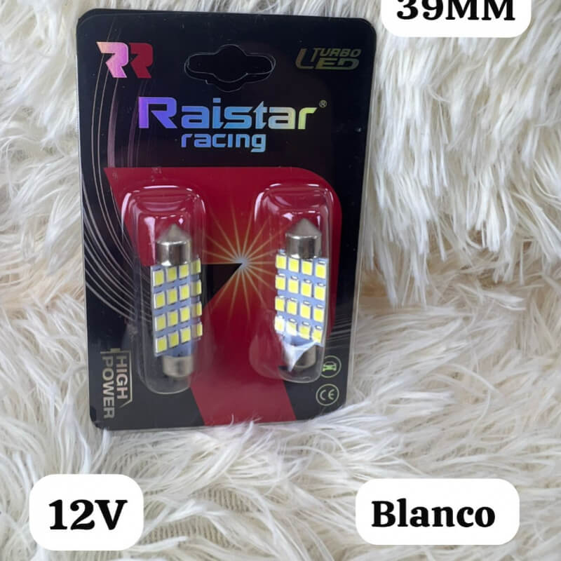 FOCO DE SALON BLANCO 12v 39MM