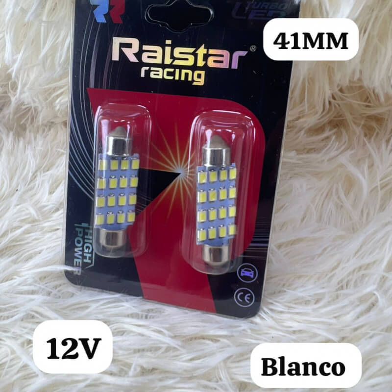 FOCO DE SALON BLANCO 12v 41MM