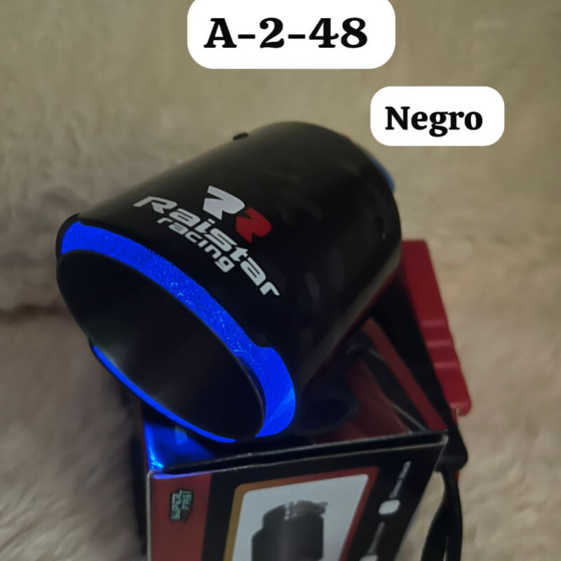 Tubo de Escape Decorativo con luz