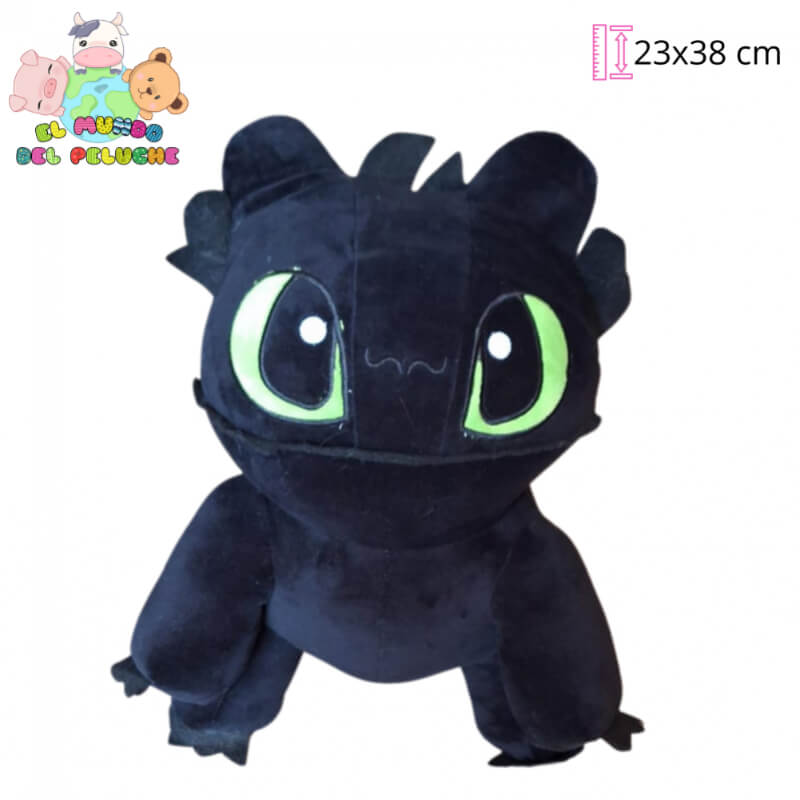 Peluche de Personaje | Chimuelo Dragón #3 | 23 x 38 cm | El Mundo del Peluche