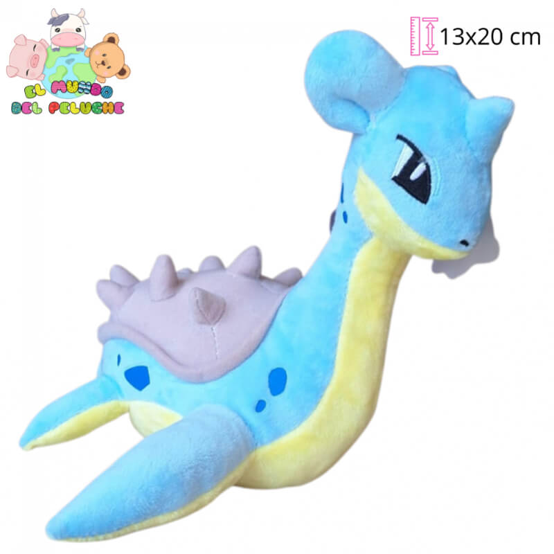 Peluche de Personaje | Lapras Pokémon | 13x20 cm | El Mundo del Peluche