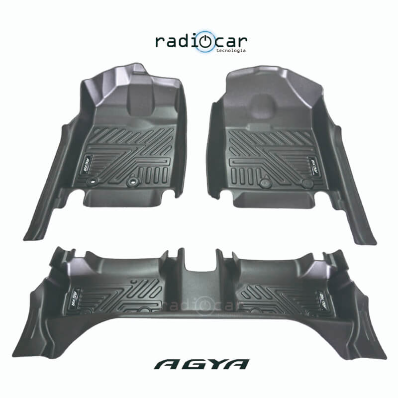 MOQUETAS TERMOFORMADAS TOYOTA AGYA