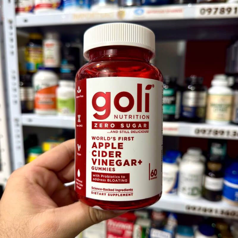 GOLI VINAGRE DE MANZANA SIN AZUCAR