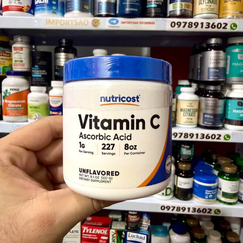 VITAMINCA C EN POLVO NUTRICOST