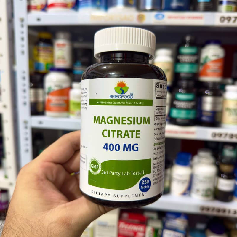 CITRATO DE MAGNESIO 400 MG