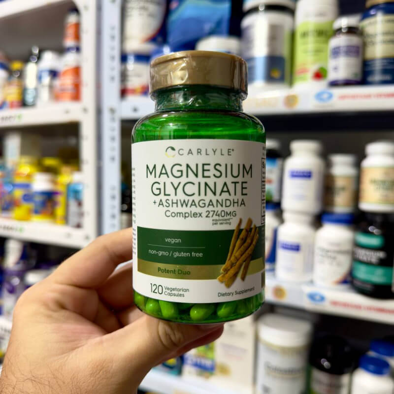 GLYCINATO DE MAGNESIO + ASHWAGANDHA