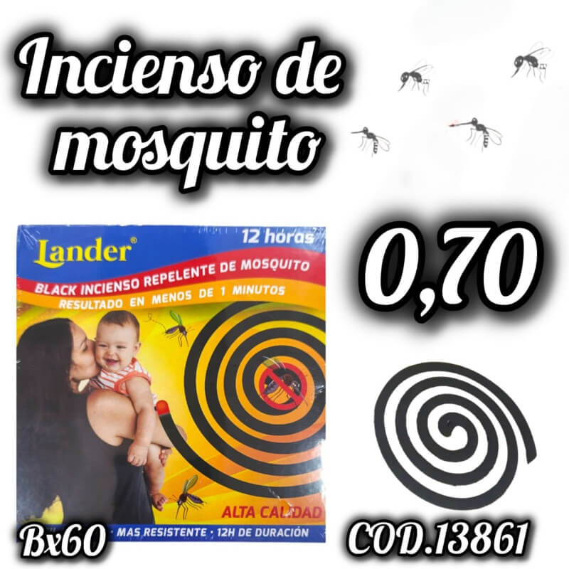 INCIENSO DE MOSQUITO LANDER