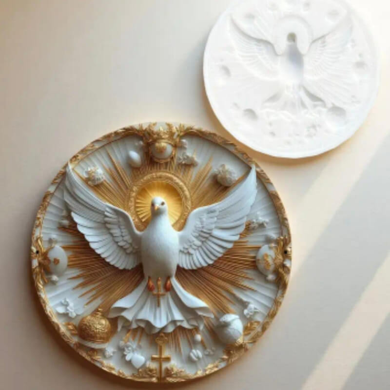 Molde de silicona diseño PALOMA Espíritu Santo