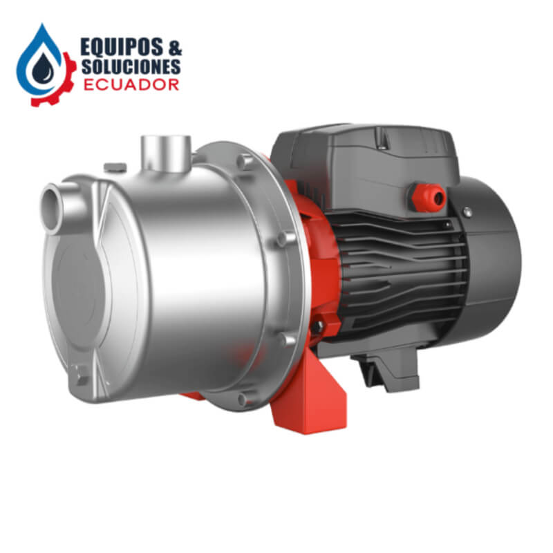 Bomba jet de acero inoxidable de 1hp 1 x 1 pulgada 110/220 voltios leo| Equipos & Soluciones Ecuador