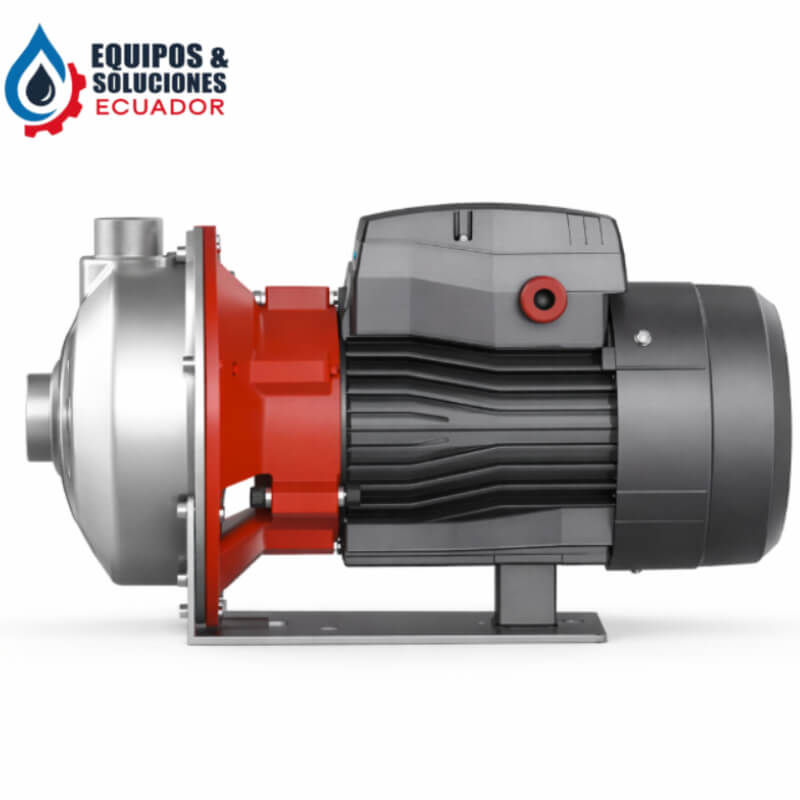 Bomba centrífuga 1.5hp de acero inoxidable 1 1/4 x 1 pulgada 110/220 leo| Equipos & Soluciones Ecuador