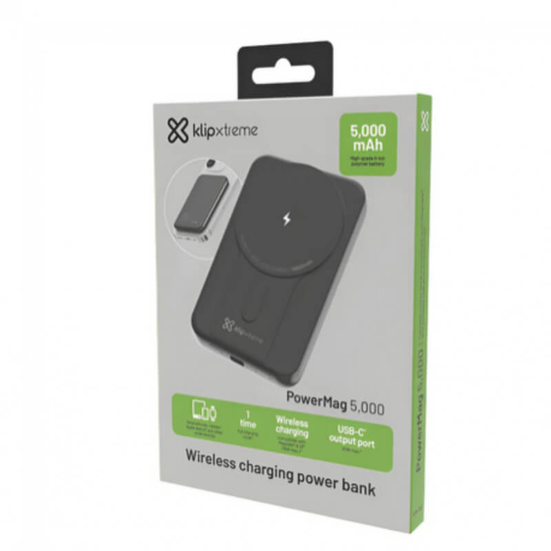 POWER BANK CARGADOR KX BNK PWR KPB350 5.000MAH MAGNETIC WIRELESS CHAR GING USBC