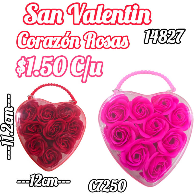 CORAZÓN ROSAS