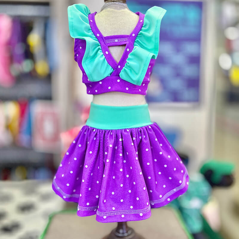 TANKINI MORADO