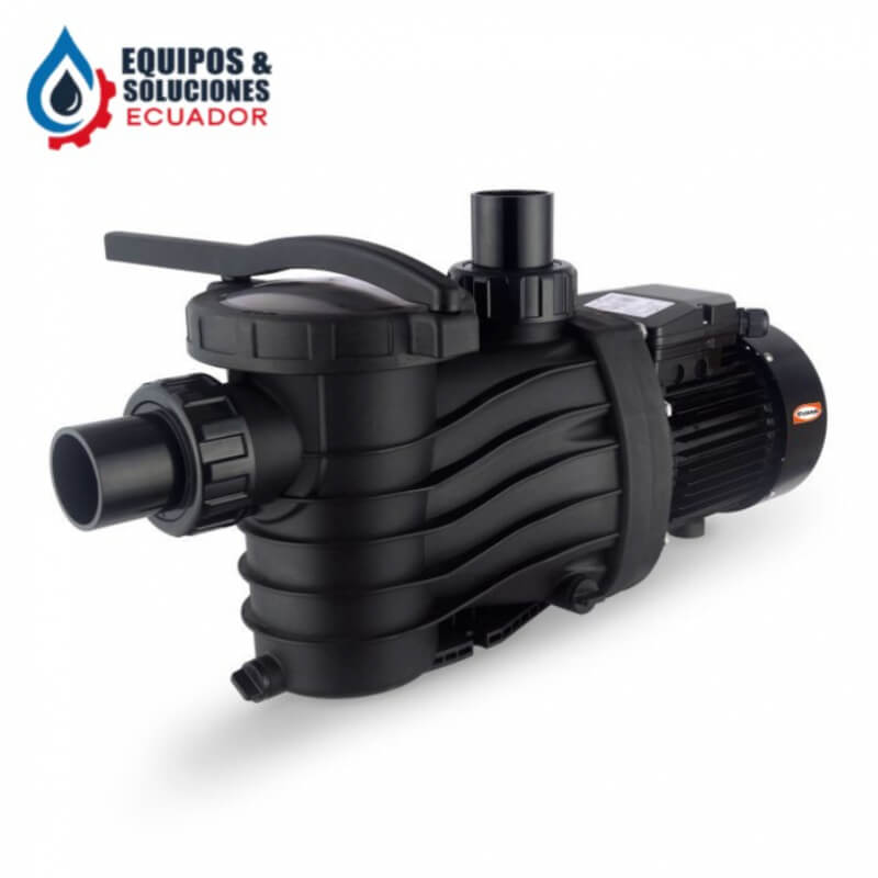 Bomba de piscina 1 HP con motor monofásico, succión y descarga de 2 Evans| Equipos & Soluciones Ecuador