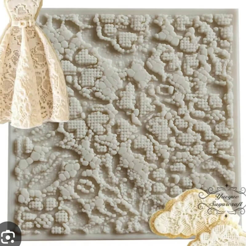 Moldes de silicona con diseño de Tapetes Variados para uso en Velas, jabón, yeso, chocolate, resina.